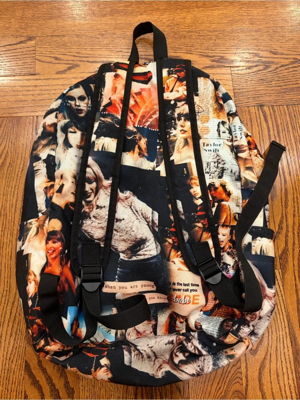 Taylor Swift Collage Backpack Images of Taylor Swift